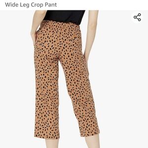 ❤️ Amazon Basics linen-cotton blend crop drawstring wide leg pants